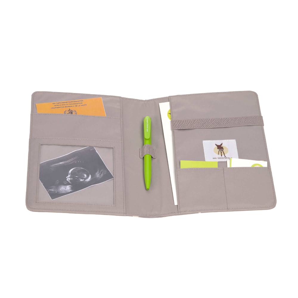 Lässig Mutterpasshülle - Blocks Taupe, Grau Zeitbegrenzte Promotion