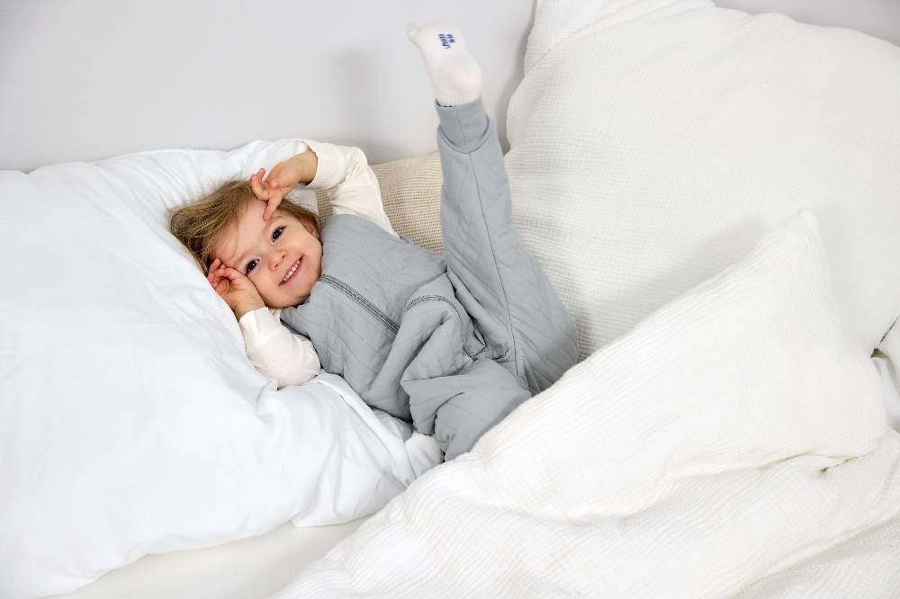Lässig Kinder Schlafoverall 3 TOG - Bio Baumwolle, Hellblau Bis zu 55% Rabatt