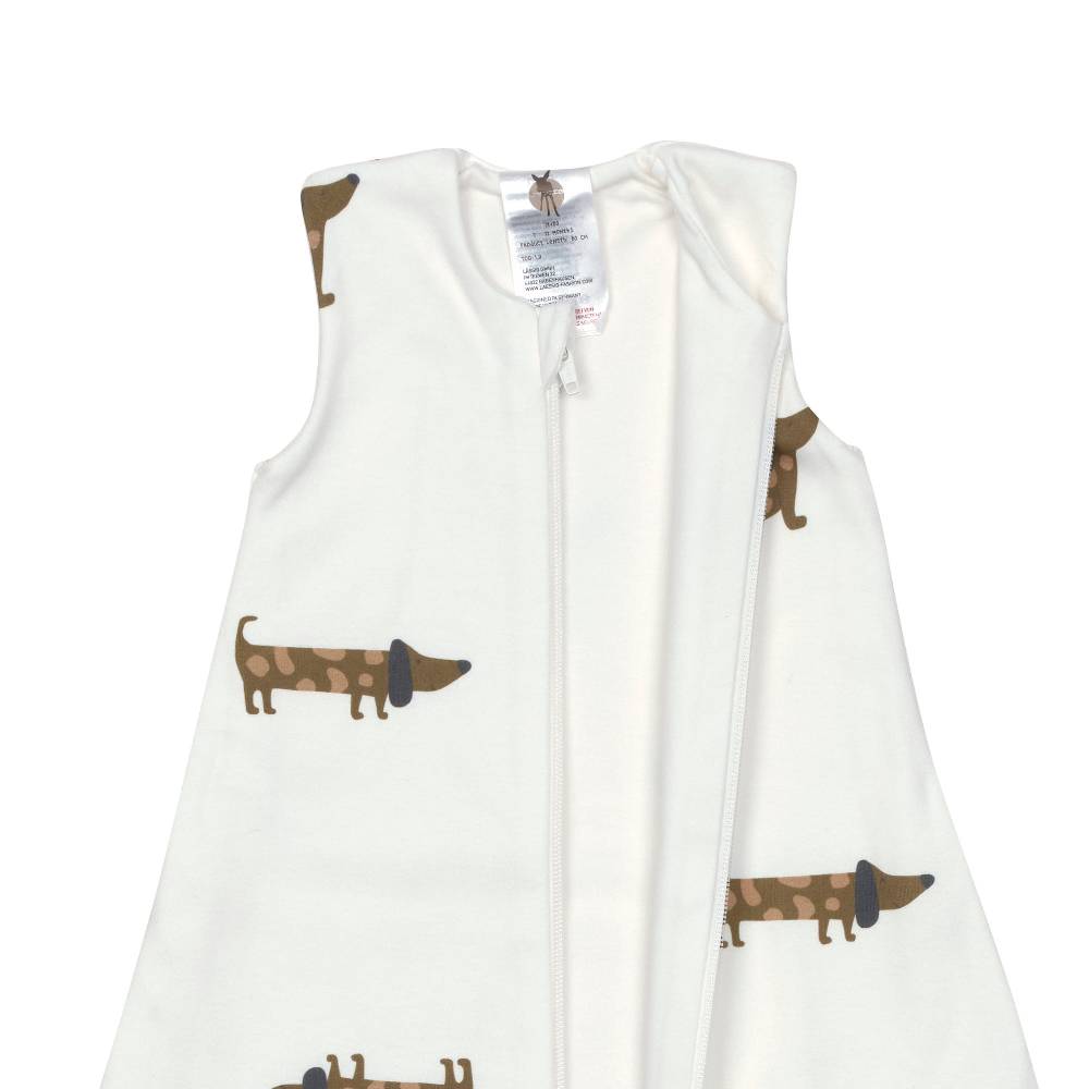 Lässig Kinder Schlafoverall 1 TOG - Bio Baumwolle, Beige im Angebot