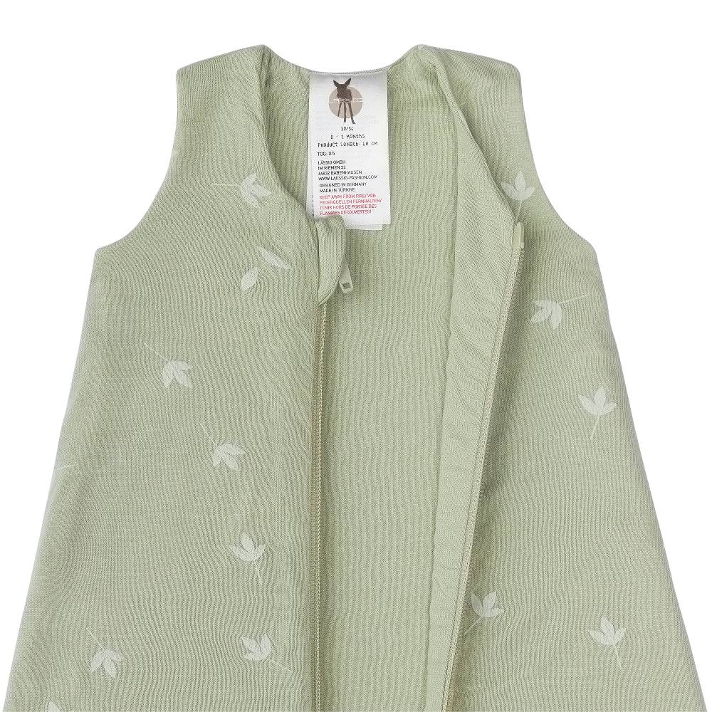 Lässig Baby Schlafsack 0,5 TOG - Blätter, Oliv Black Friday
