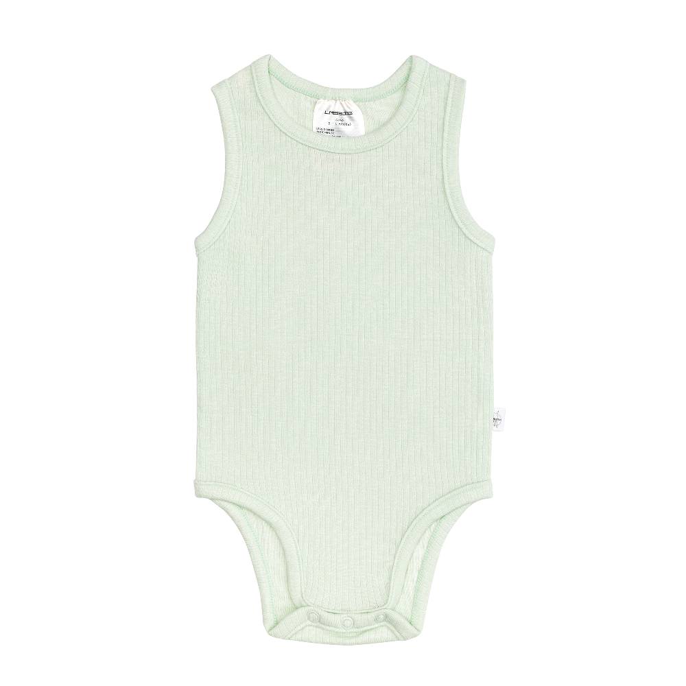 Lässig Baby Body - Ärmellos gerippt, Mint Neuheiten