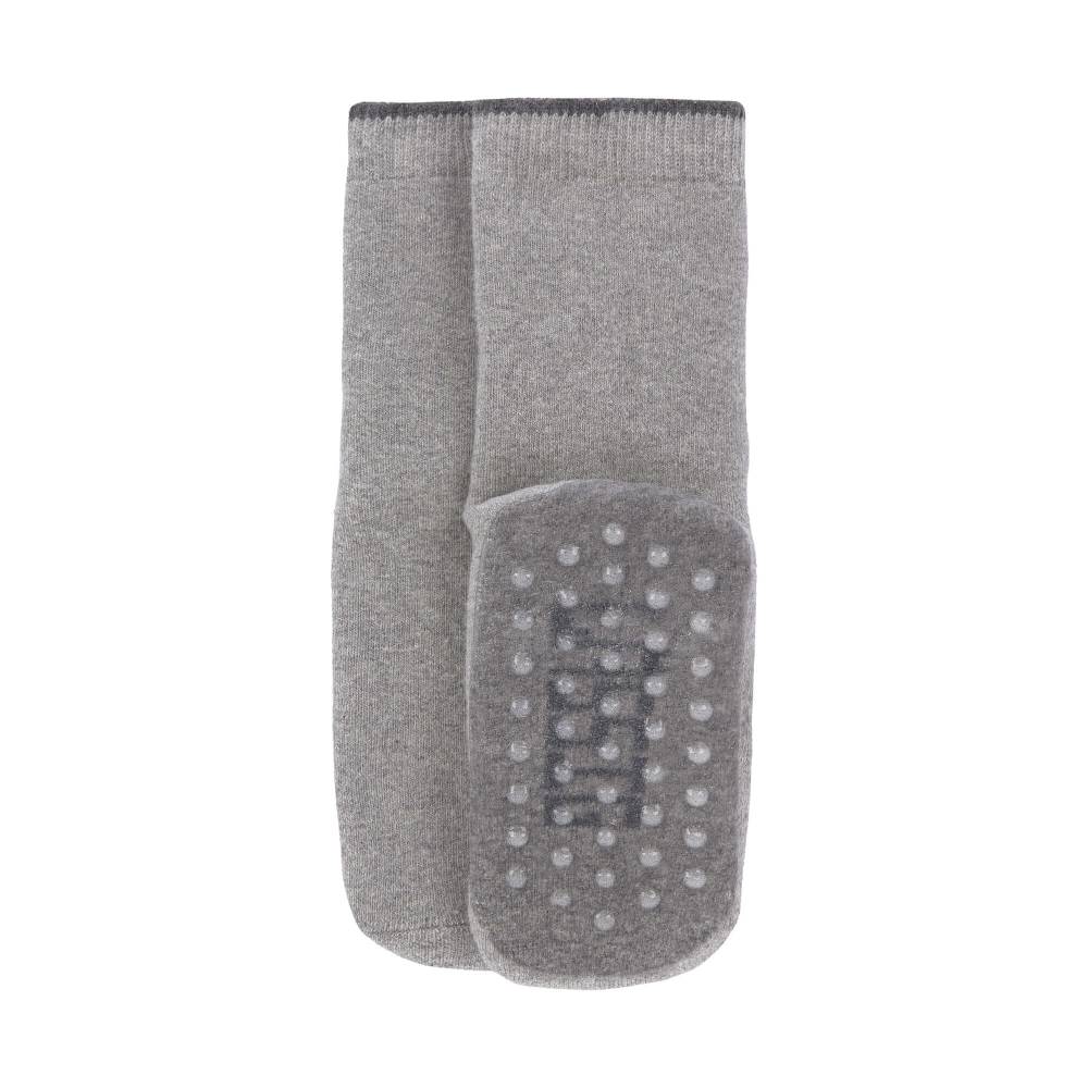 Lässig Kinder Antirutsch-Socken (2er-Set), Grau Beige Sonderangebote
