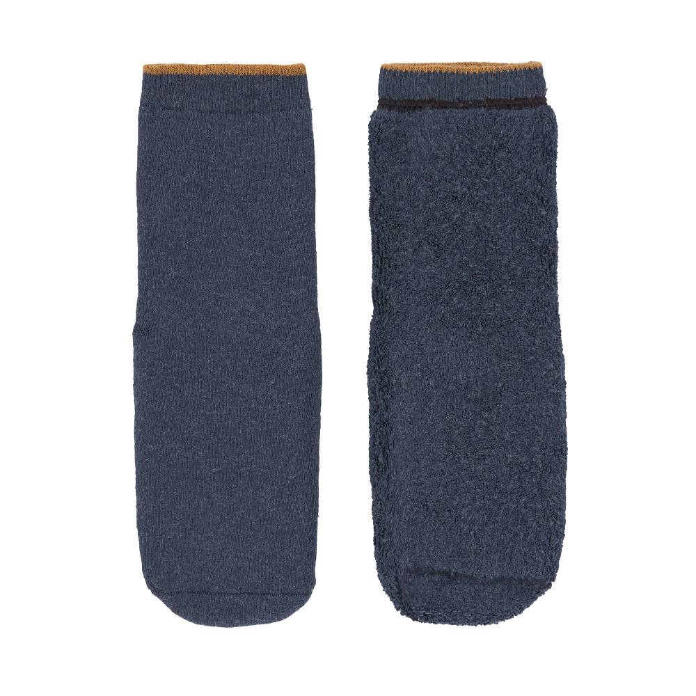 Lässig Kinder Antirutsch-Socken (2er-Set), Blau Grau Riesige Ersparnisse