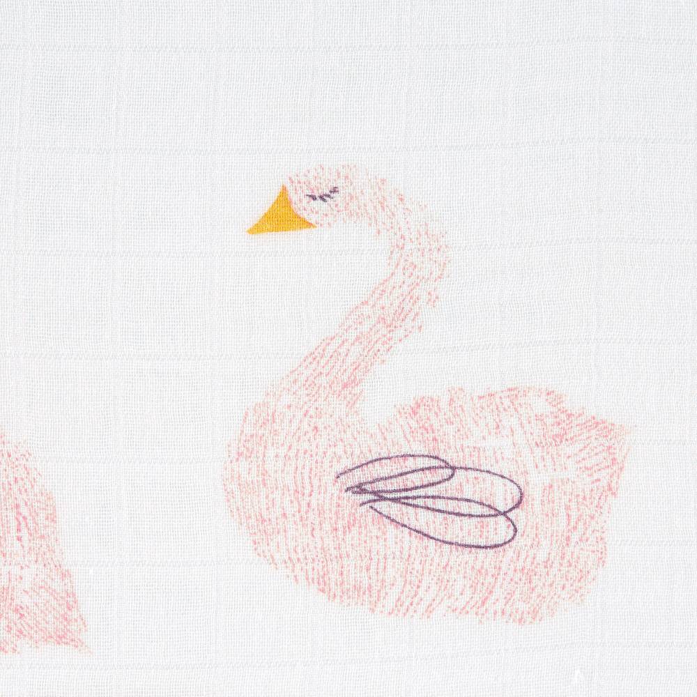 Lässig Mulltücher (3 Stk) - Heavenly Soft Swaddle L, Little Water Swan Letzte 3 Tage