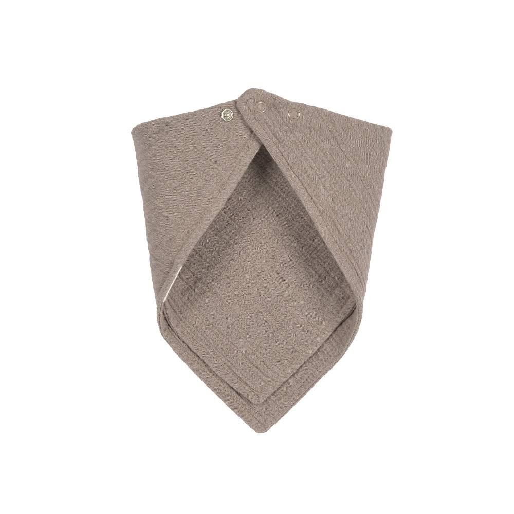 Lässig Dreieckstuch - Bio Baumwolle, Taupe, Grau Neueste Stile