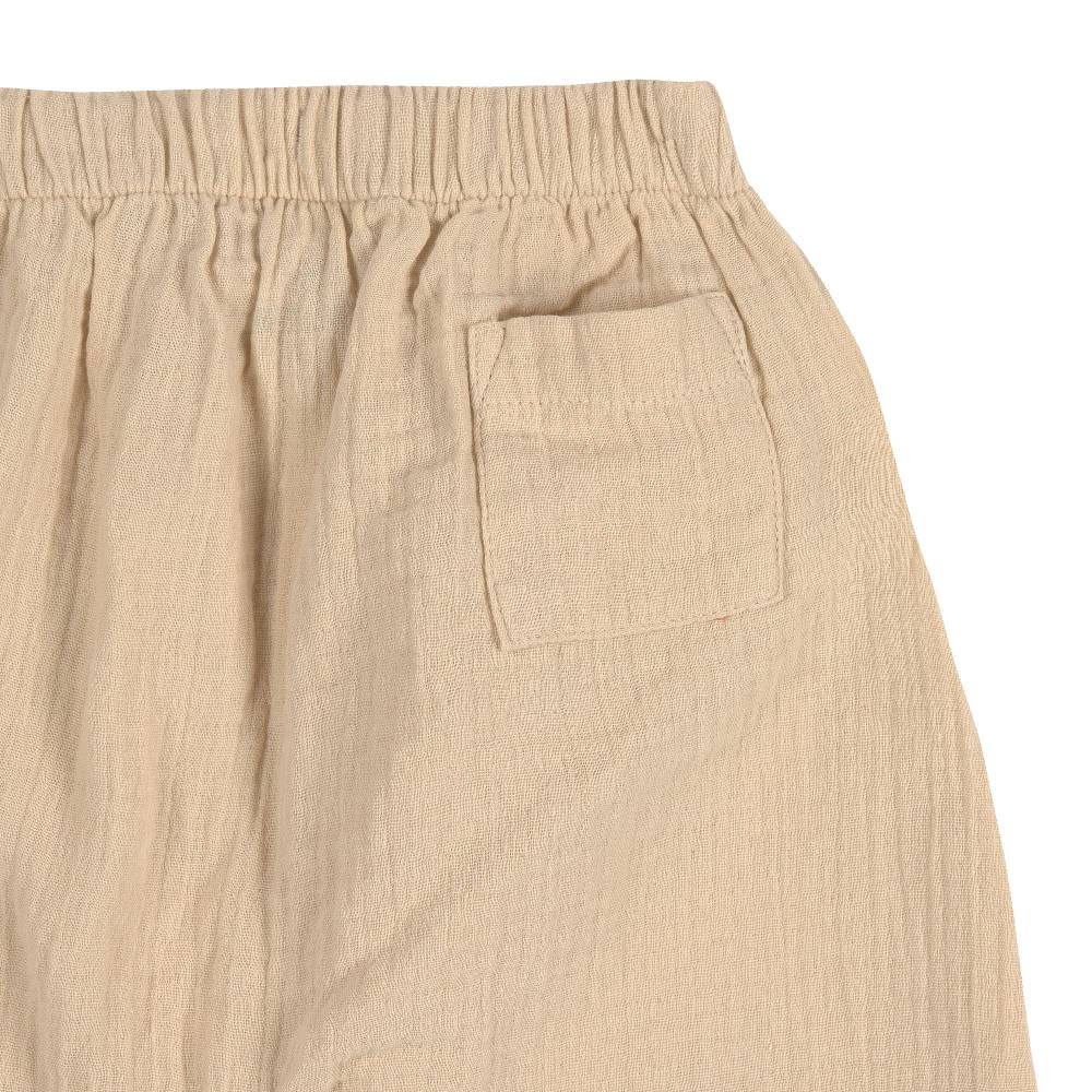 Lässig Baby Pumphose - Bio Baumwolle, Nature, Beige Letzte 2 Tage