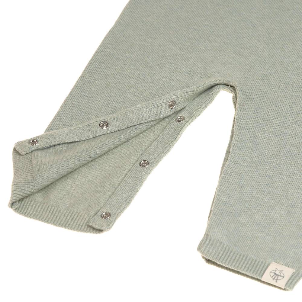 Lässig Baby Strampler - gestrickter Overall, Salbei Bis zu 55% Rabatt