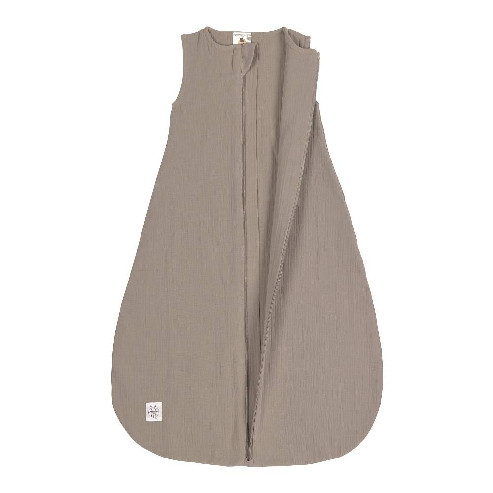 Lässig Baby Sommerschlafsack Tog 1 - Bio Baumwolle, Taupe, Grau Verkauf