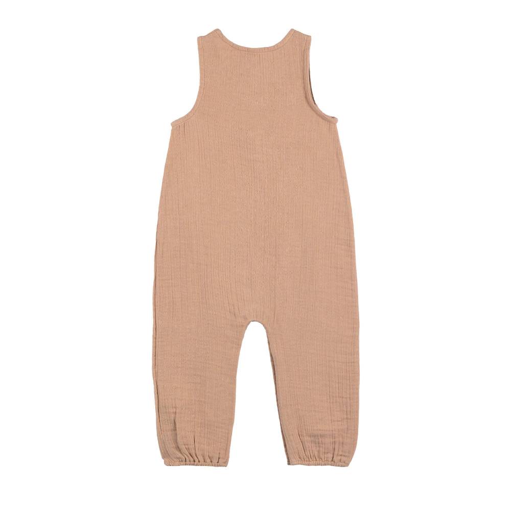 Lässig Musselin Jumpsuit - Bio Baumwolle, Orange Angebote