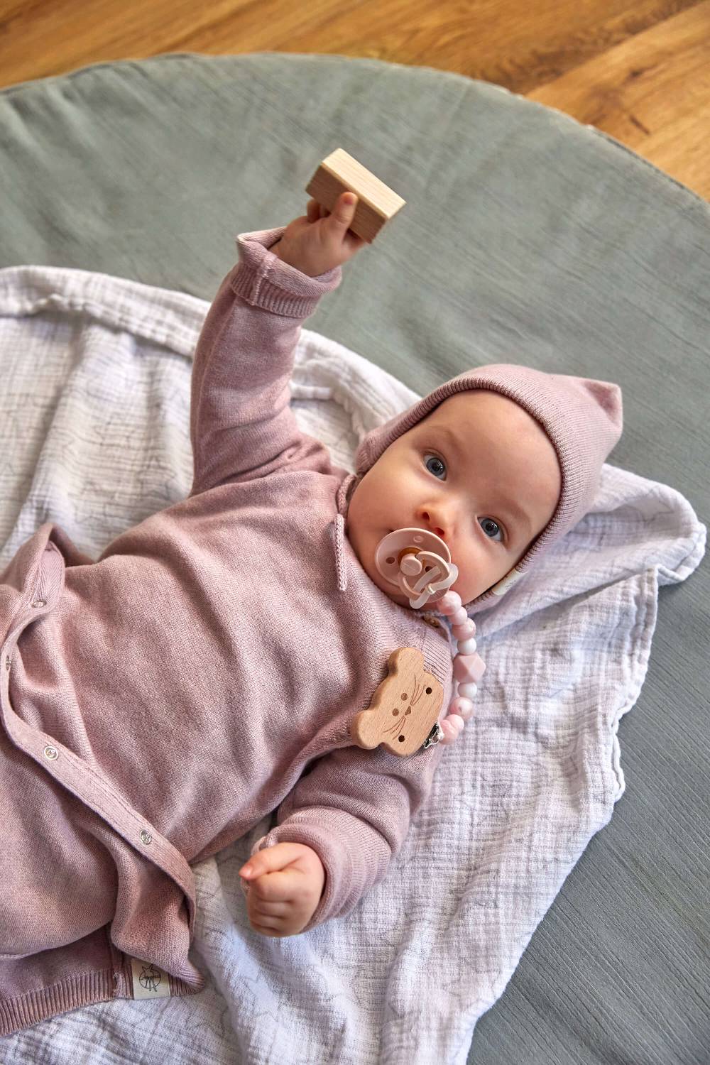 Lässig Baby Mütze - Strickmütze, Rosa Hotsell