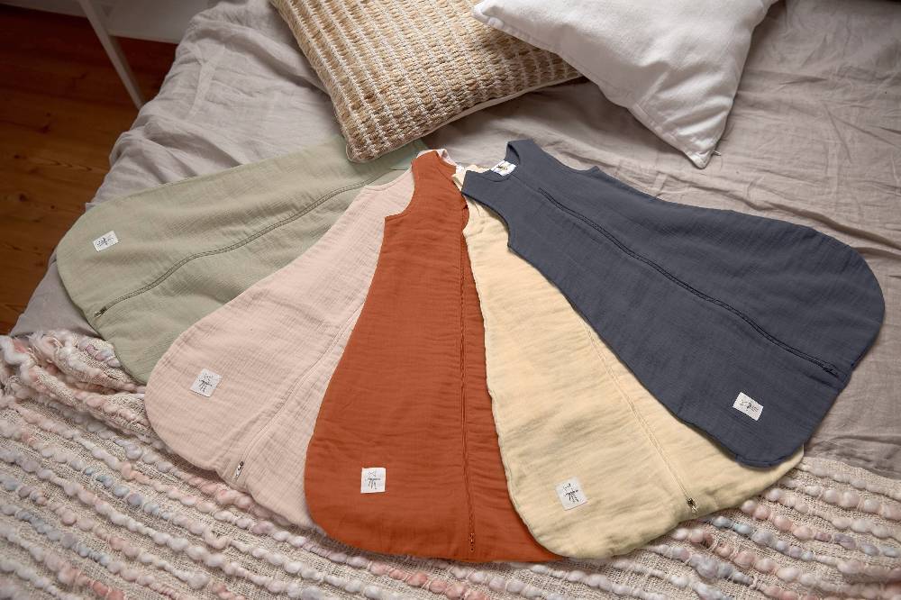 Lässig Musselin Schlafsack (Sommer, Tog 1) - Bio Baumwolle, Rosa Limitierter Zeitrabatt