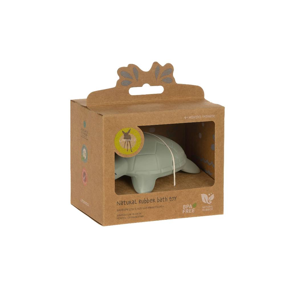 Lässig Badewannenspielzeug Naturkautschuk - Schildkröte Begrenztes Angebot
