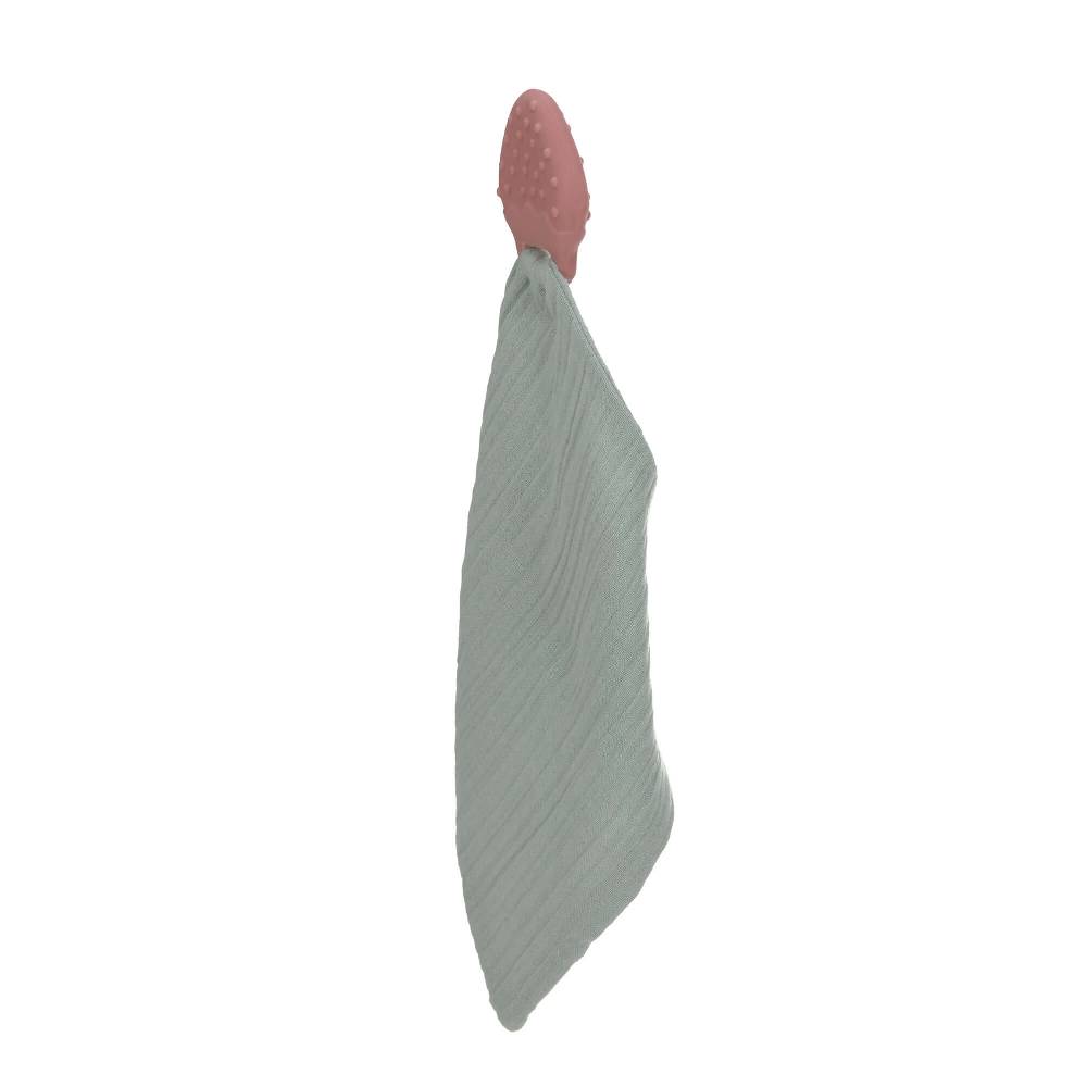 Lässig Schmusetuch mit Naturkautschuk Beißhilfe - Erdbeere Top Angebot