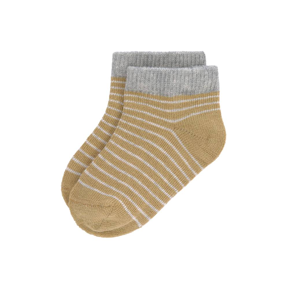 Lässig Kinder Sneaker Socken (3er-Set), Curry Letzter Tag
