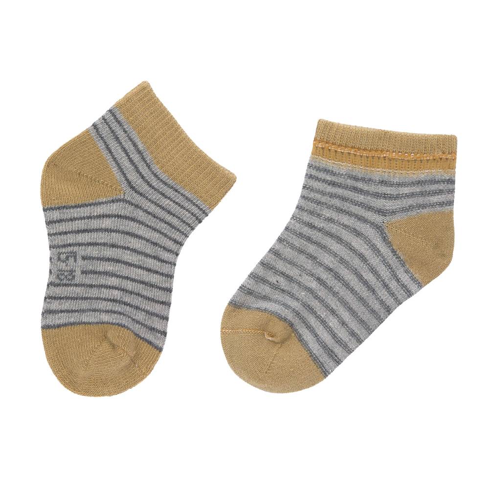 Lässig Kinder Sneaker Socken (3er-Set), Curry Letzter Tag