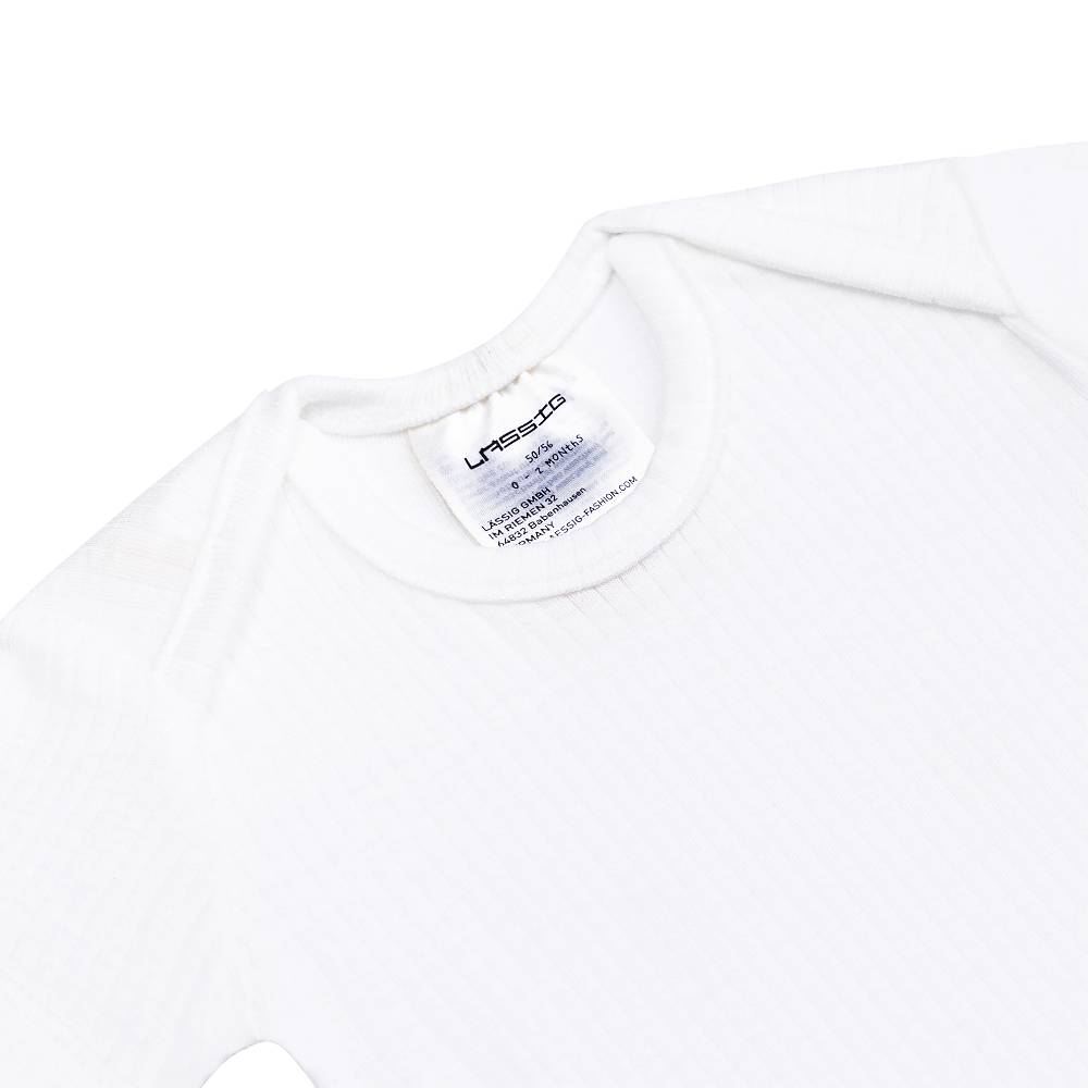 Lässig Baby Body Kurzarm - gerippt, Milky Zeitbegrenzte Promotion