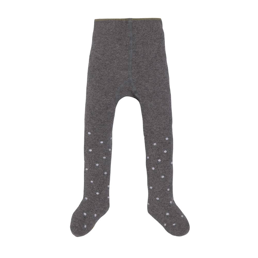 Lässig Strumpfhose - Tights GOTS, Dots Anthracite Nur für heute