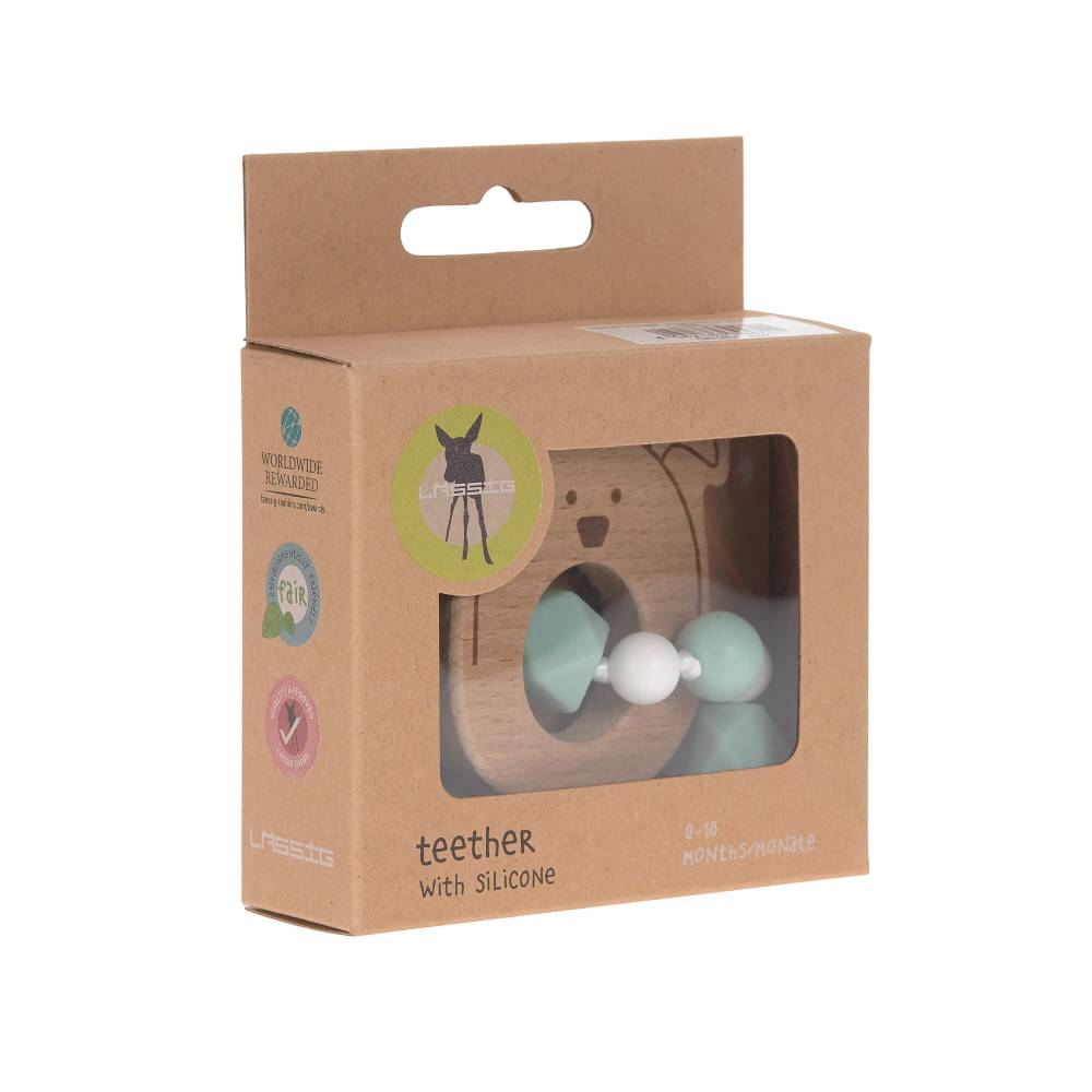 Lässig Greifling mit Beißhilfe - Teether Bracelet, Little Chums Dog Black Friday Preise