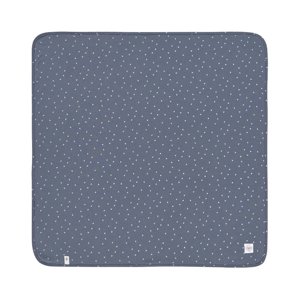Lässig Babydecke - Bio Baumwolle, Triangle Blue zollfrei