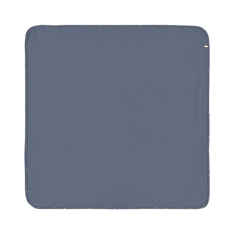 Lässig Babydecke - Bio Baumwolle, Triangle Blue zollfrei