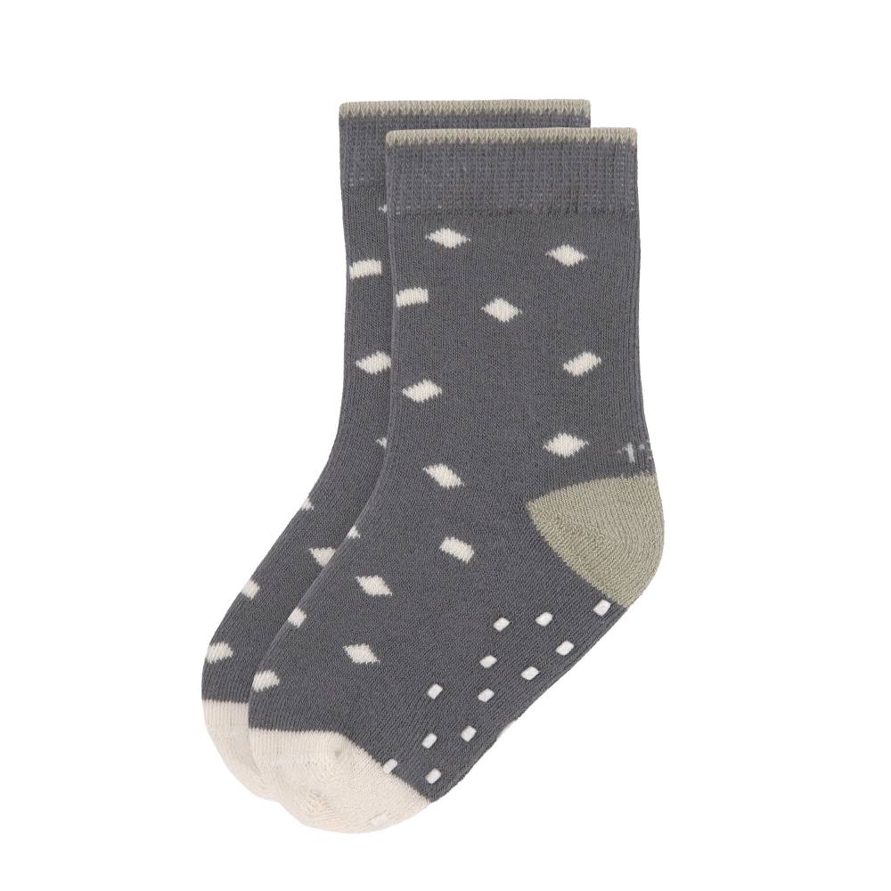 Lässig Kinder Antirutsch-Socken (2er-Set), Anthrazit Oliv Online