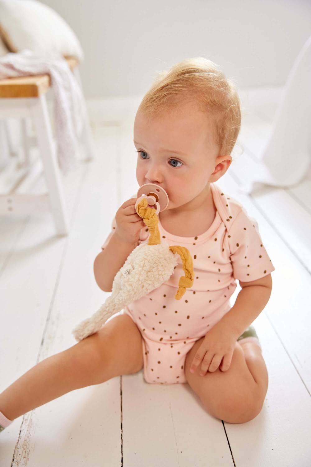 Lässig Schnuffeltuch GOTS - Baby Comforter, Tiny Farmer Gans Schlussverkauf
