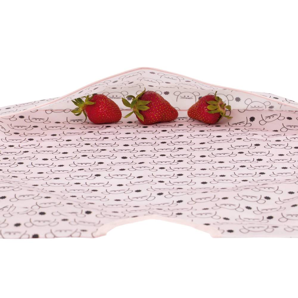 Lässig Ärmellätzchen - Bib Long Sleeve, Little Chums Mouse Fabrikpreis