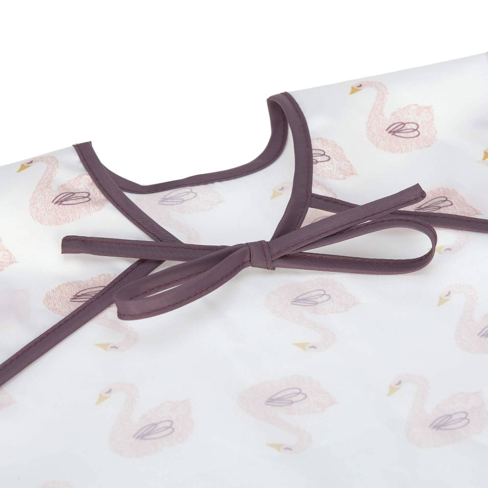 Lässig Ärmellätzchen - Bib Long Sleeve, Little Water Swan Saisonschlussverkauf