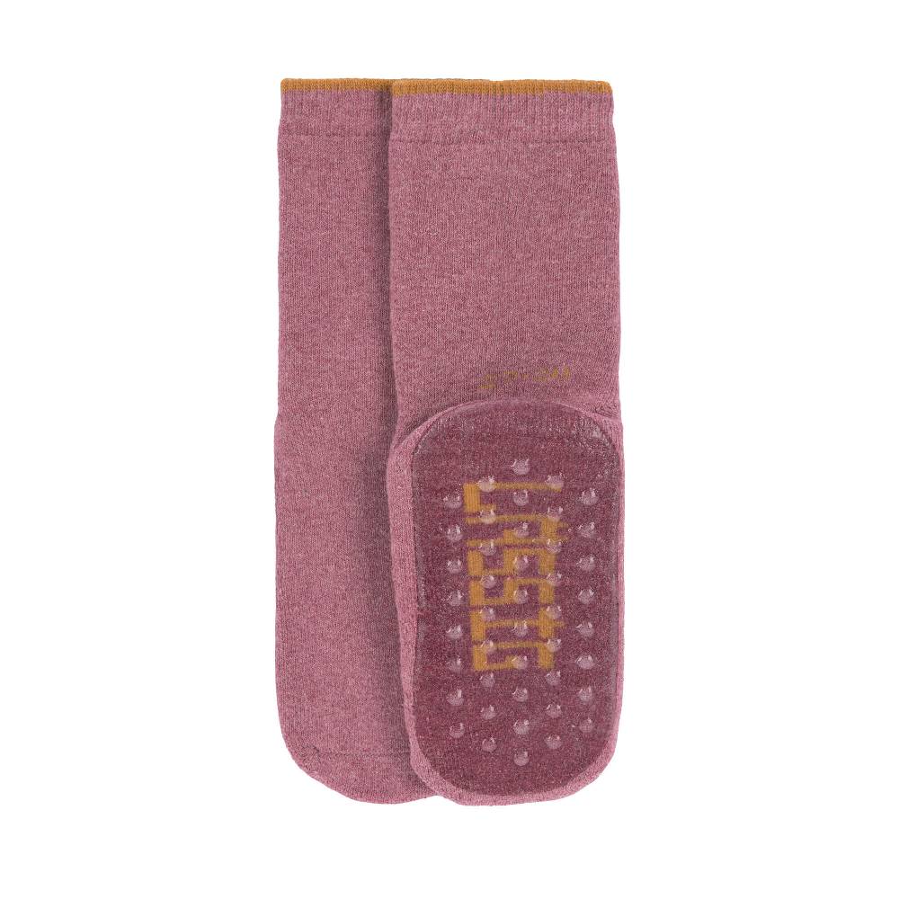 Lässig Kinder Antirutsch-Socken (2er-Set), Rosewood Große Rabatte
