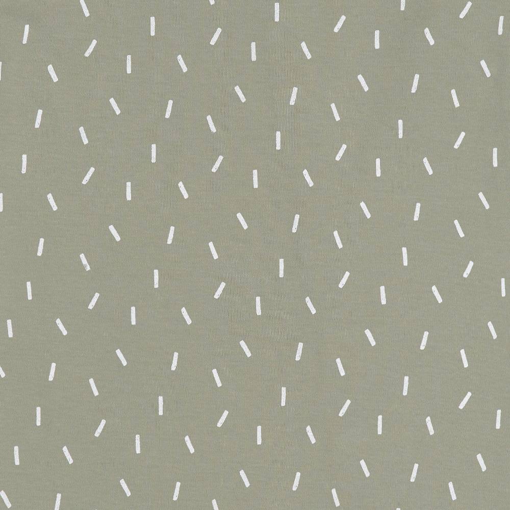 Lässig Baby Schlafanzug mit Füßen - Bio Baumwolle, Speckles, Grün Sonderangebote