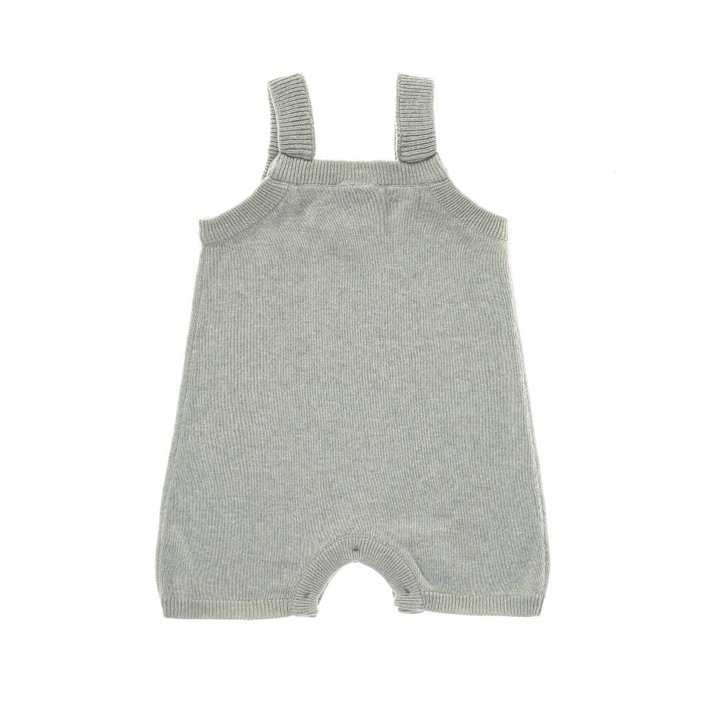 Lässig Baby Strampler - gestrickter Jumpsuit, Salbei Super Sparpreis