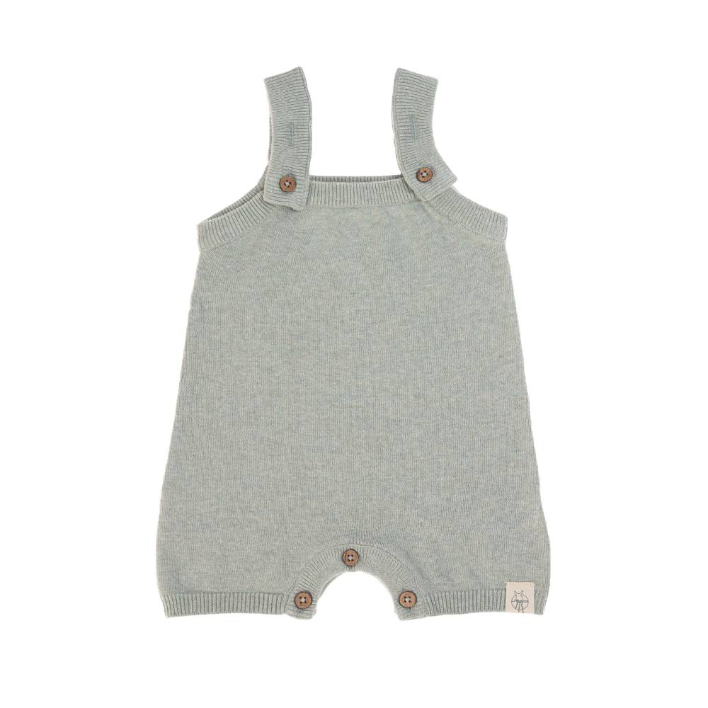 Lässig Baby Strampler - gestrickter Jumpsuit, Salbei Super Sparpreis
