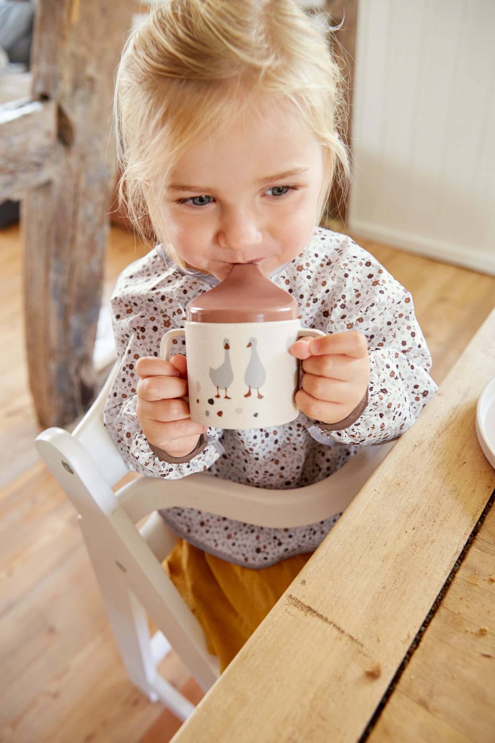 Lässig Ärmellätzchen (2 Stk) - Long Sleeve Bib, Tiny Farmer Gans Bis zu 65% Rabatt