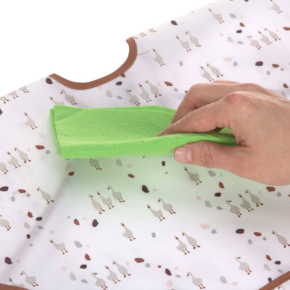 Lässig Ärmellätzchen (2 Stk) - Long Sleeve Bib, Tiny Farmer Gans Bis zu 65% Rabatt