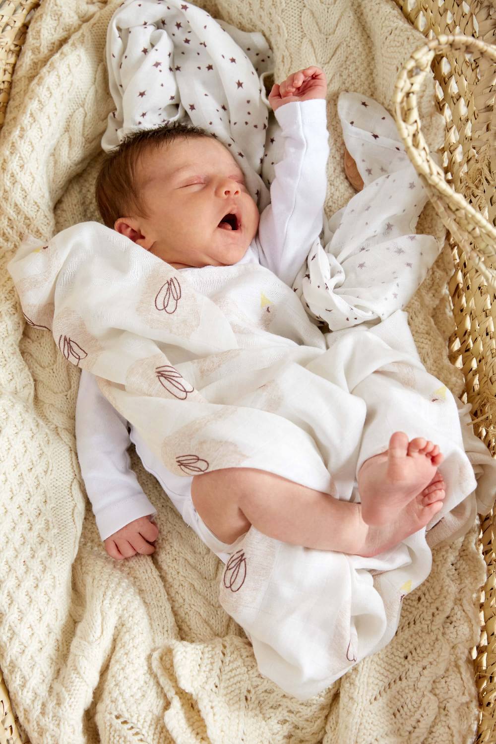 Lässig Mulltücher (2 Stk) - Heavenly Soft Swaddle XL, Little Water Swan Kostenloser Versand international