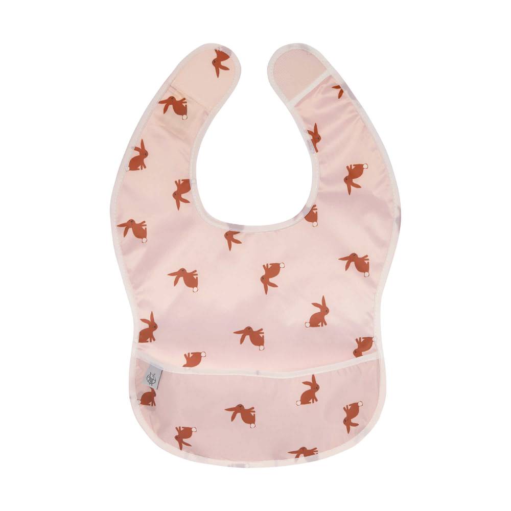 Lässig Lätzchen mit Auffangtasche (2 Stk) - Little Forest, Hase (6 bis 24 Monate) zollfrei