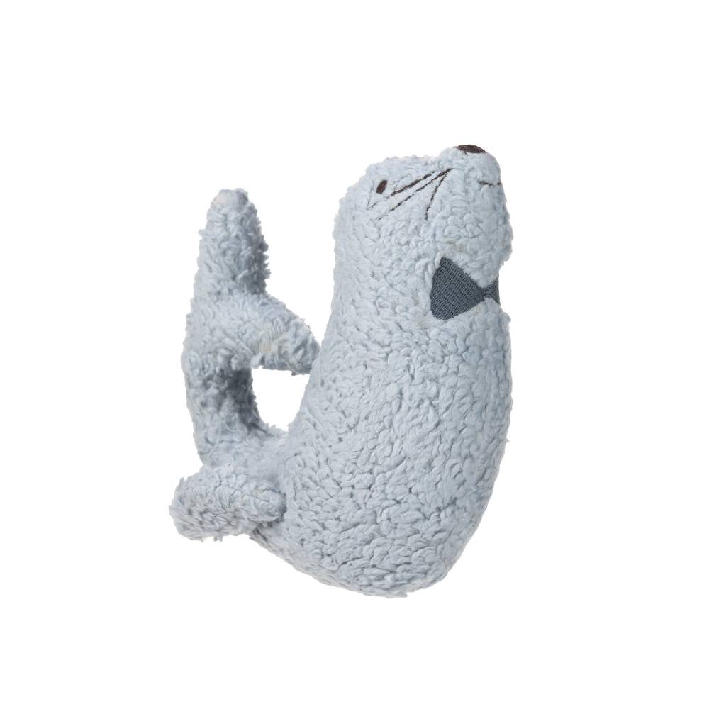 Lässig Kuscheltier mit Rassel & Knisterpapier - Knitted Toy, More Magic Seal Verkauf