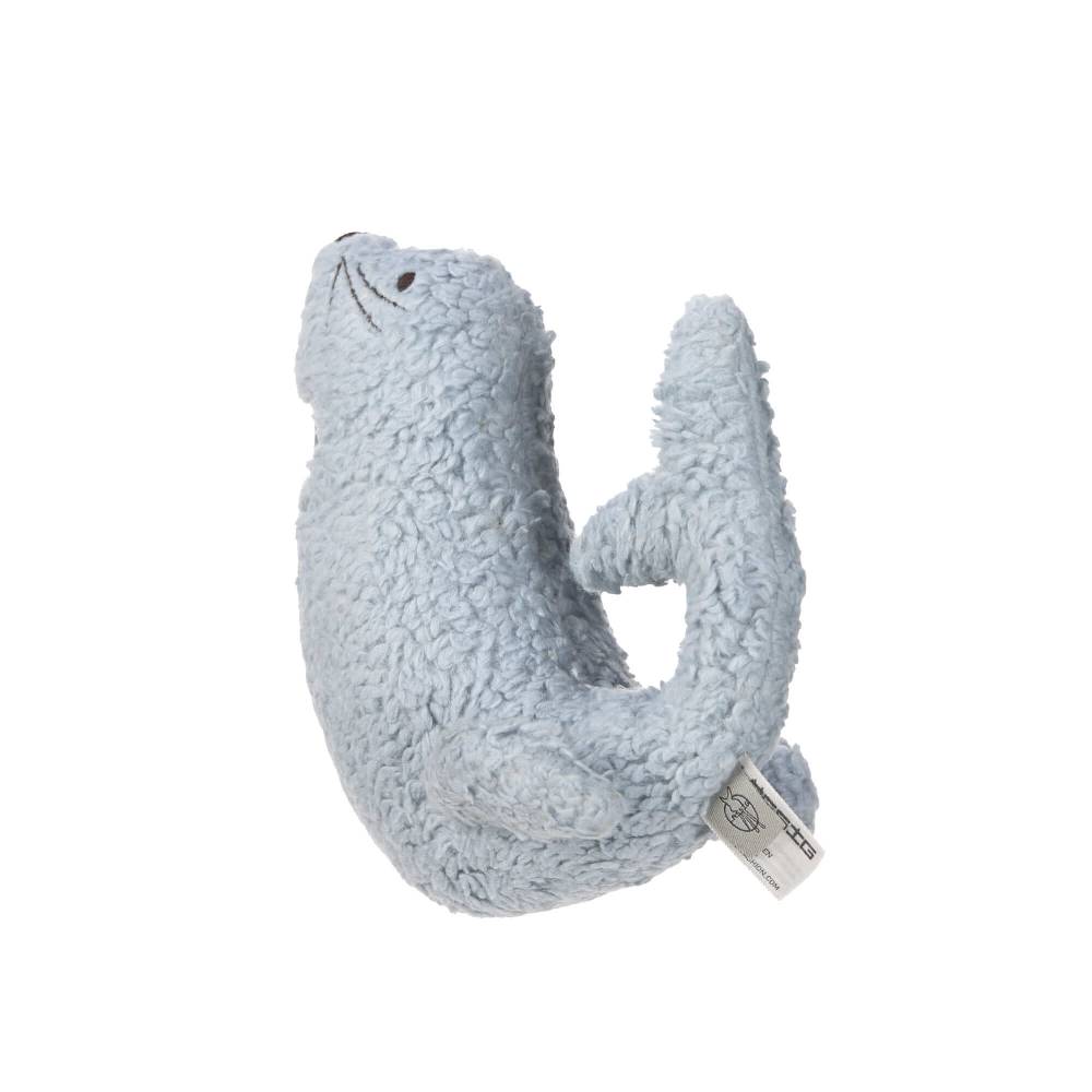 Lässig Kuscheltier mit Rassel & Knisterpapier - Knitted Toy, More Magic Seal Verkauf