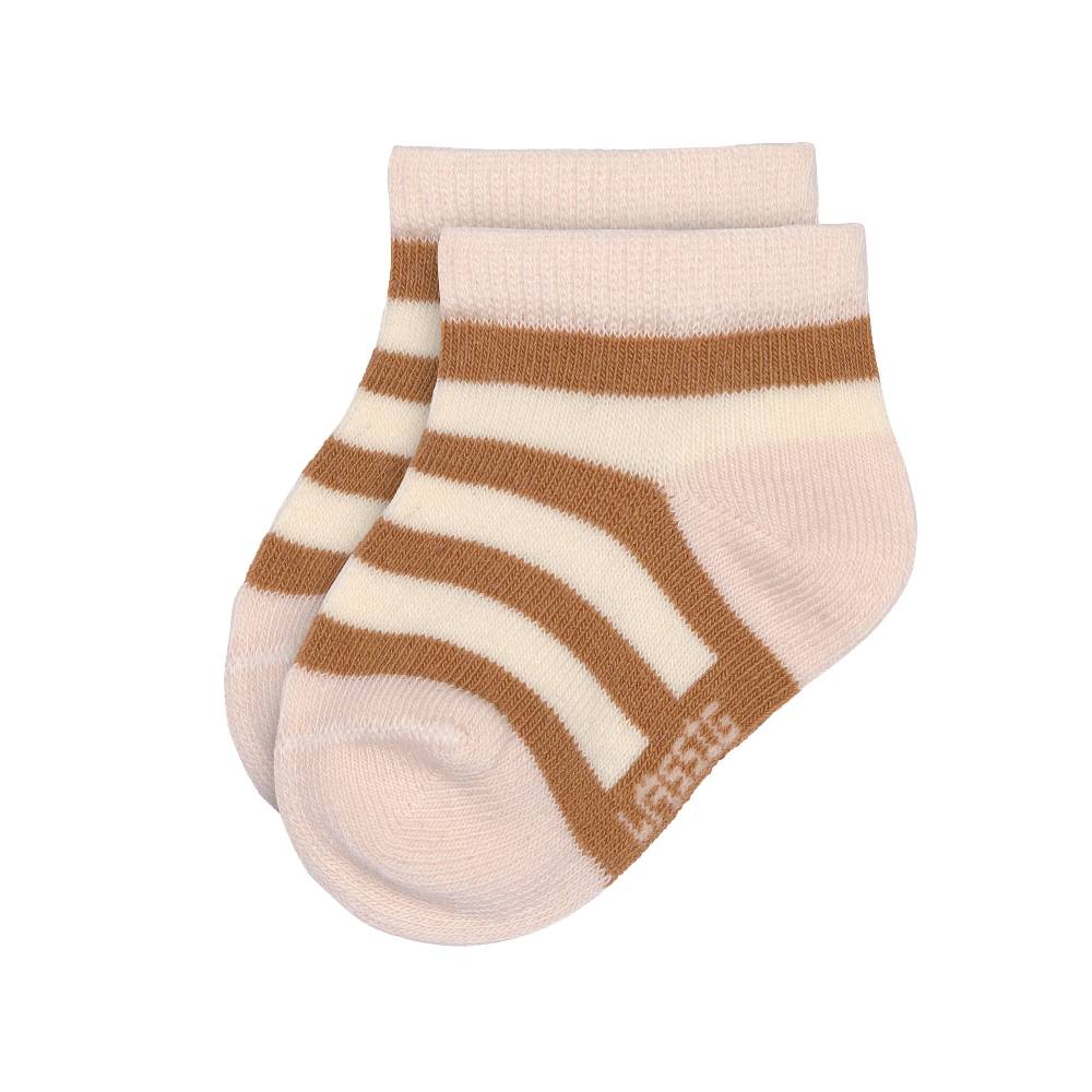 Lässig Kinder Sneaker Socken (3er-Set), Rosa Karamell im Angebot