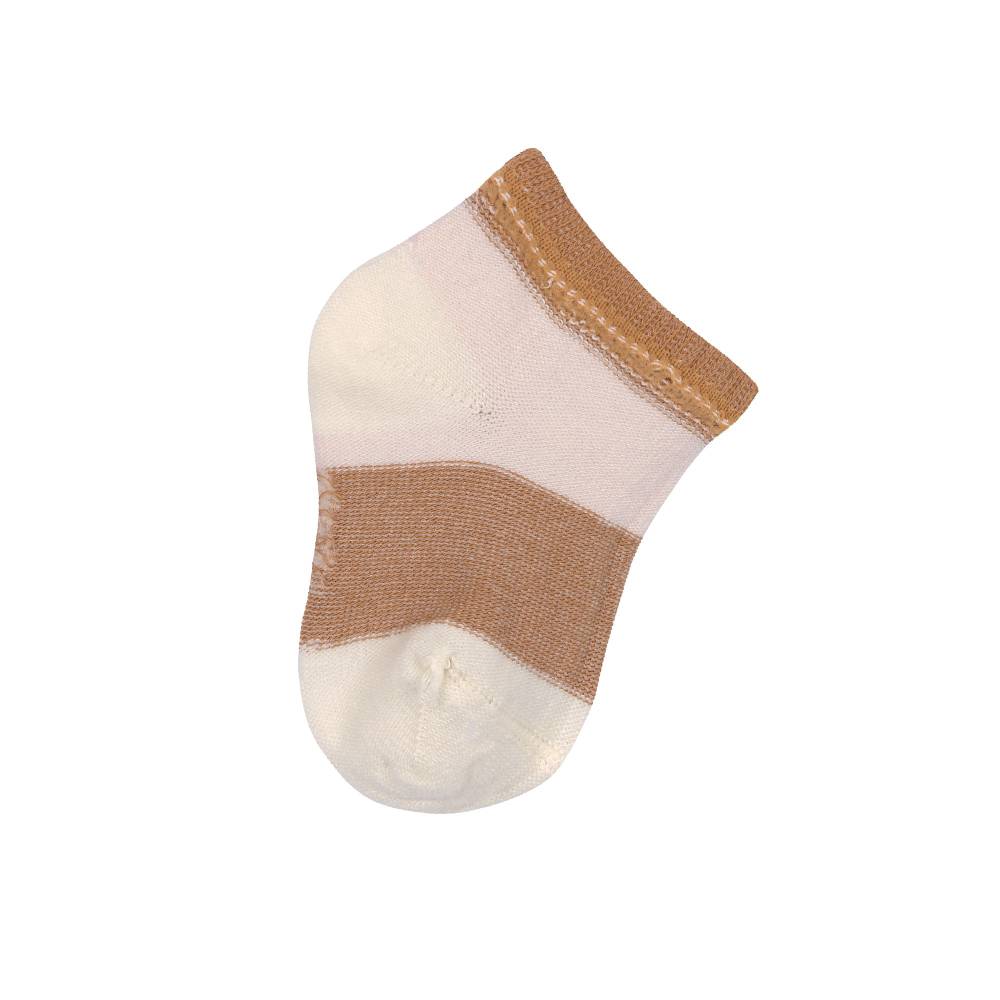 Lässig Kinder Sneaker Socken (3er-Set), Rosa Karamell im Angebot