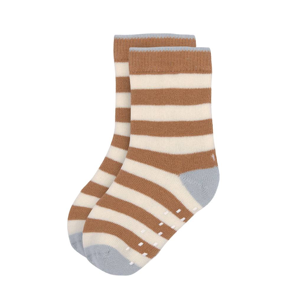 Lässig Kinder Antirutsch-Socken (2er-Set), Hellblau Karamell Kostenloser Versand