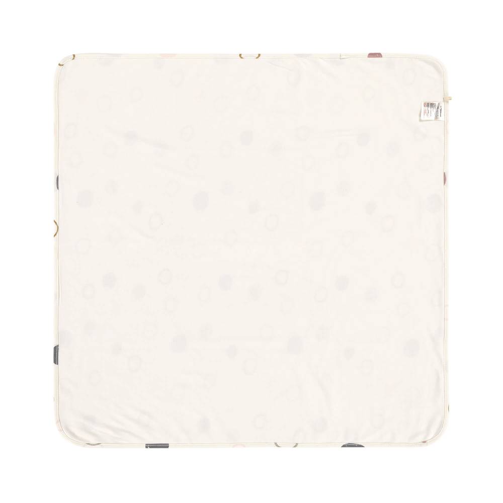 Lässig Babydecke - Bio Baumwolle, Circles Offwhite Heißer Verkauf