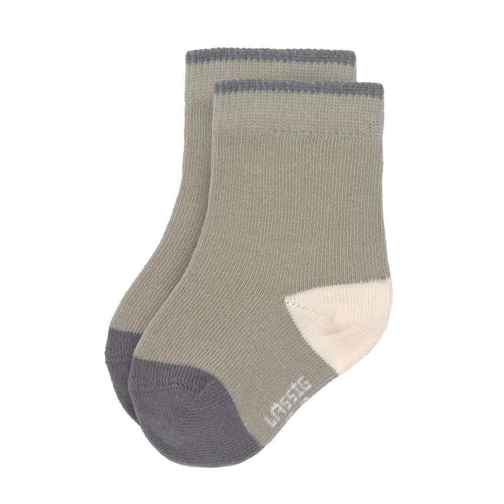 Lässig Kinder Socken (3er-Set), Anthrazit Oliv Sonderangebote