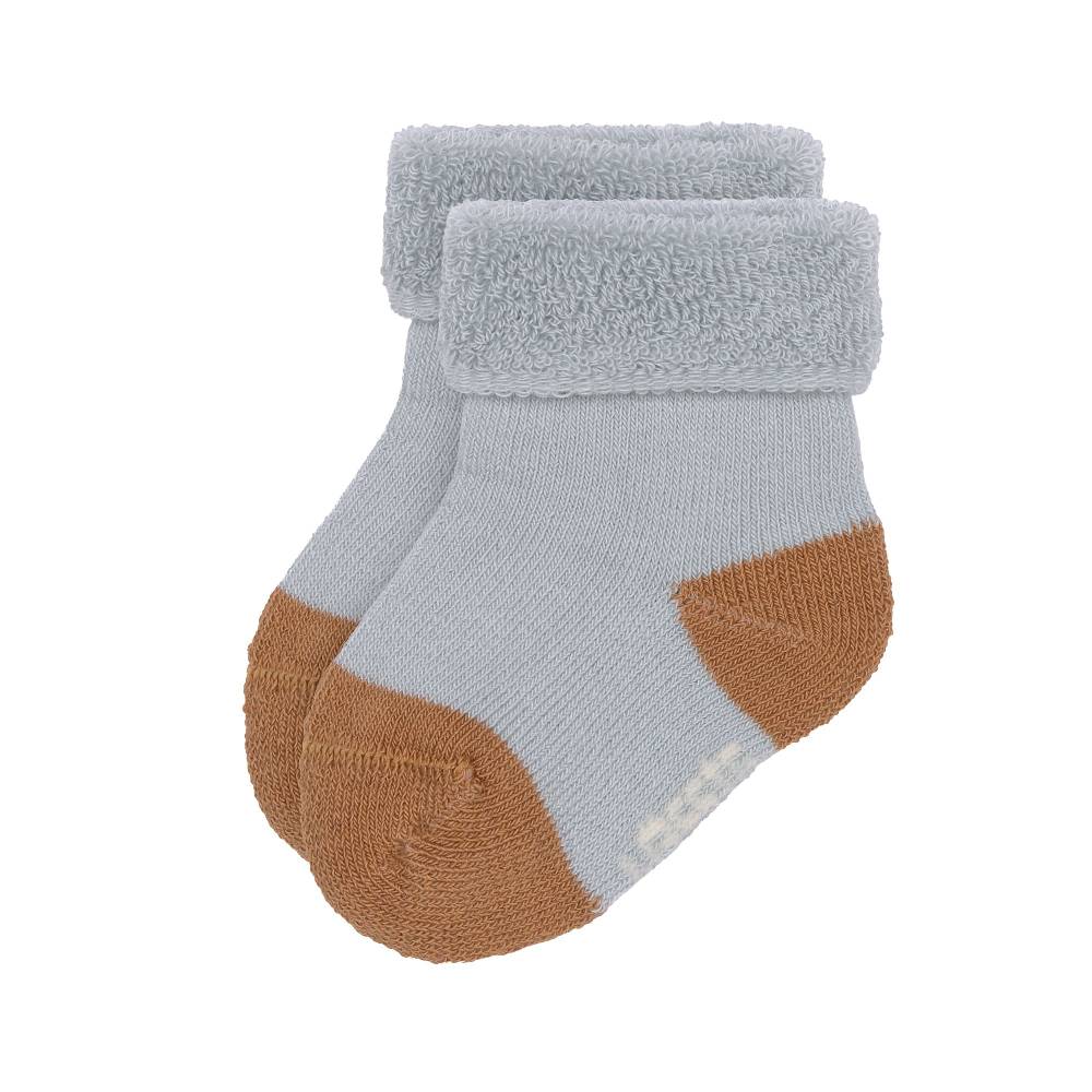 Lässig Frottee Socken Kinder (3er Set), Hellblau Karamell VIP-Rabatte