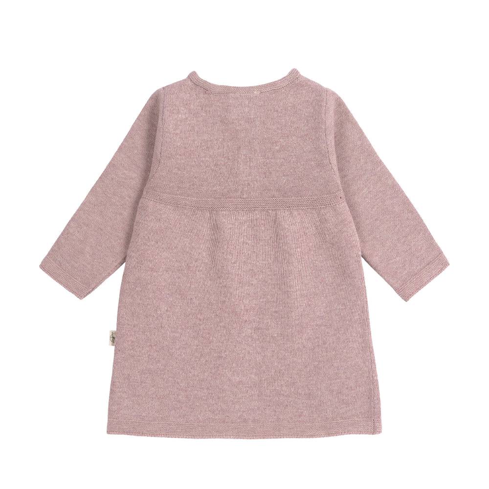 Lässig Babykleid - Strick Bio-Baumwolle, Rosa Wochenangebot