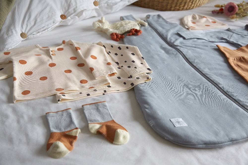 Lässig Baby Wickelshirt - Bio Baumwolle, Blocks, Hellblau Bis zu 60% Rabatt