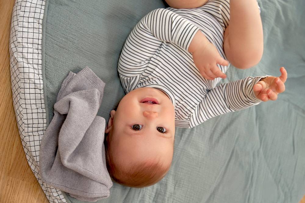 Lässig Baby Langarmshirts - Bio Baumwolle, Striped, Grau Bis zu 65% Rabatt