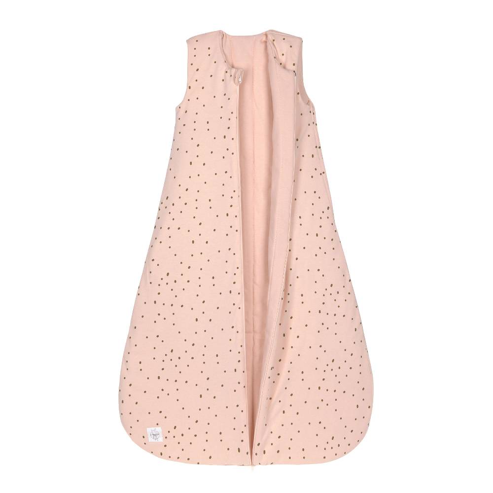 Lässig Babyschlafsack 2,5 TOG - Dots Powder, Rosa Nur noch ein Tag übrig