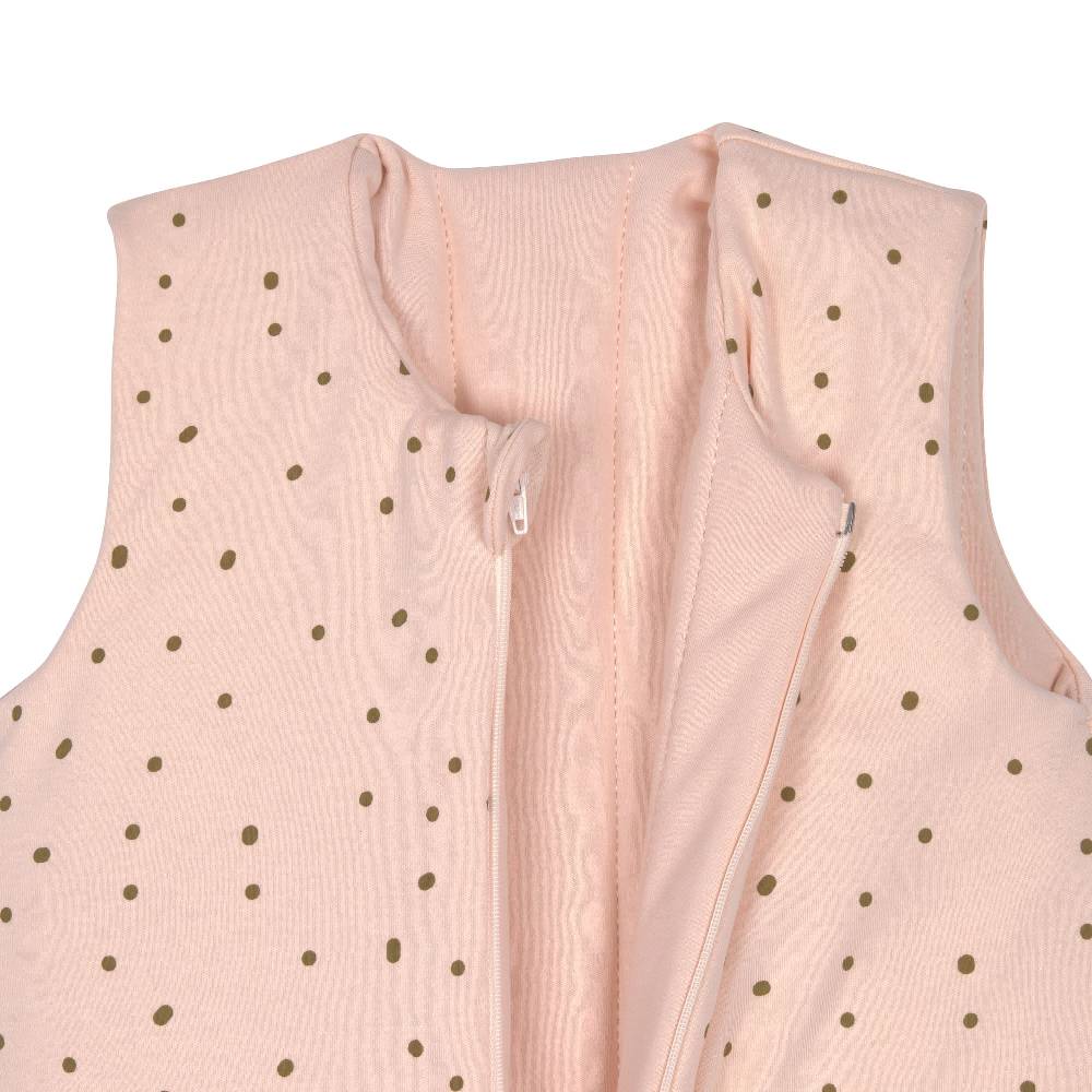 Lässig Babyschlafsack 2,5 TOG - Dots Powder, Rosa Nur noch ein Tag übrig