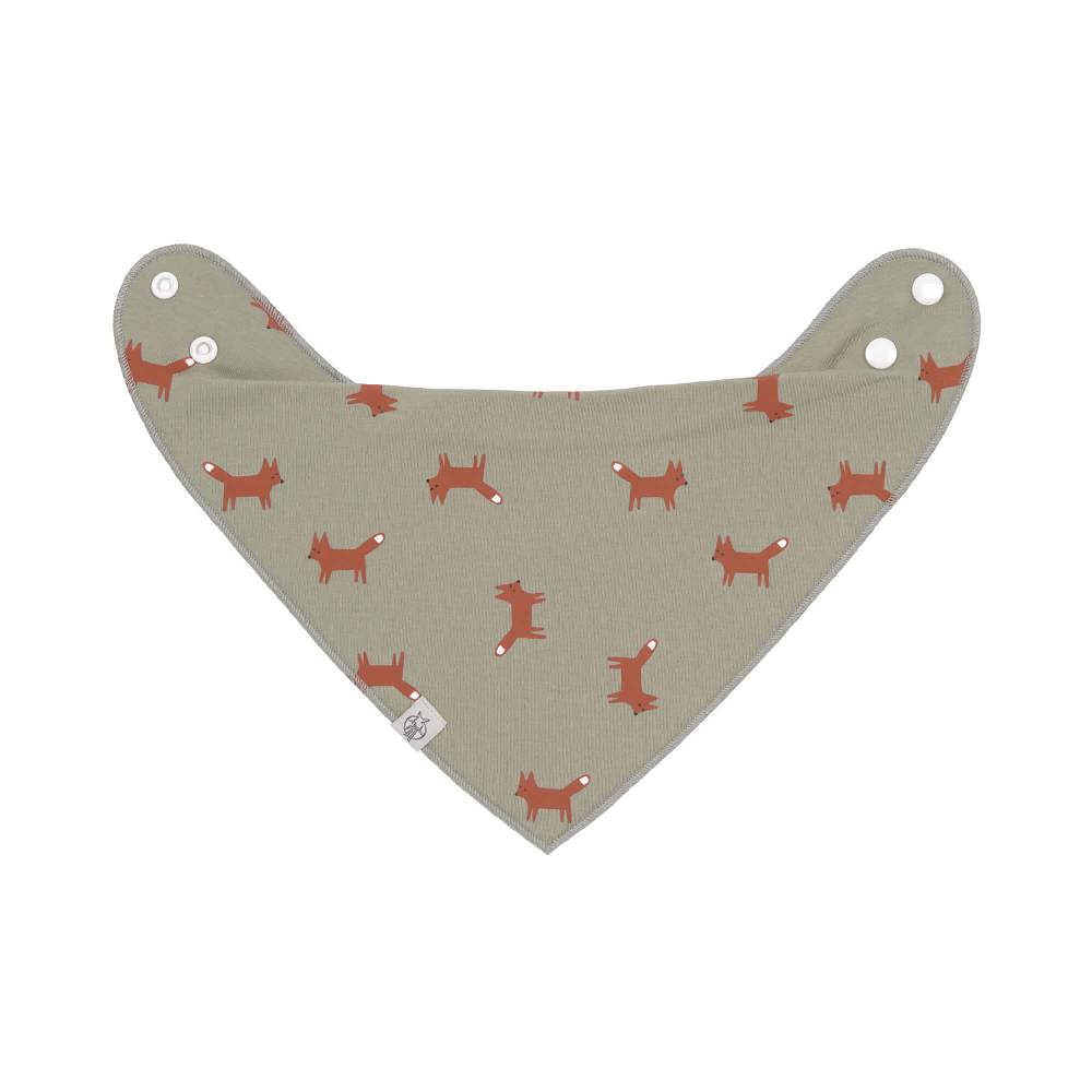 Lässig Dreieckstuch Baby (2 Stk) - Bandana, Little Forest Fuchs Begrenzt auf 3 Tage